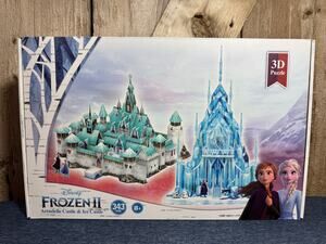 Disney Frozen II Arendelle Castle & Ice Castle 3D Puzzle 343 Pcs Age 8+ NEW